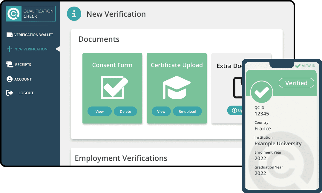 Digital wallet mockup